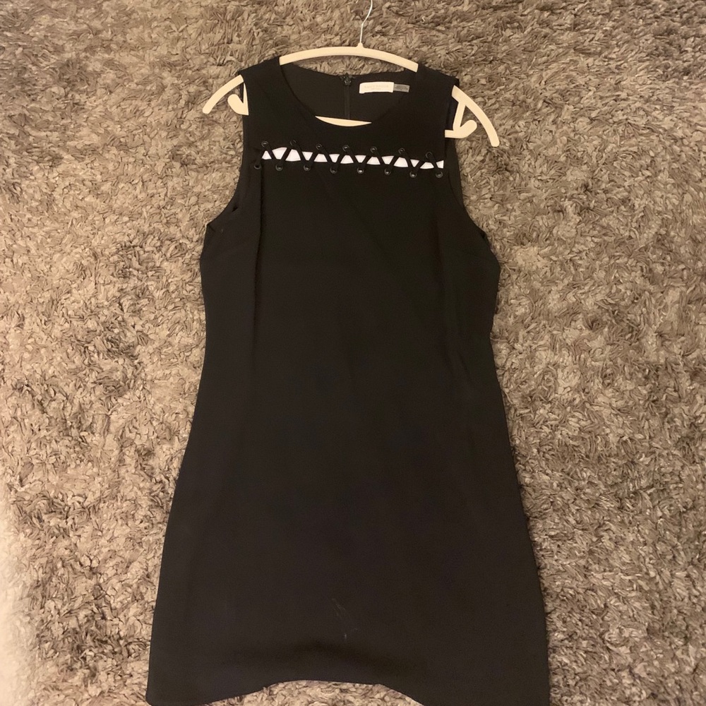 Ramy brook bad photo blk grommet lace up. Sz 12.